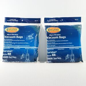 EnviroCare Two - 9 pack (18 bags) Vacuum Bags Eureka Style RR 4800 Series NEW
